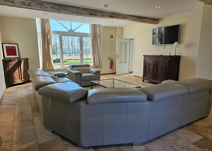 In Wallonie With Terrace Ronde Haye